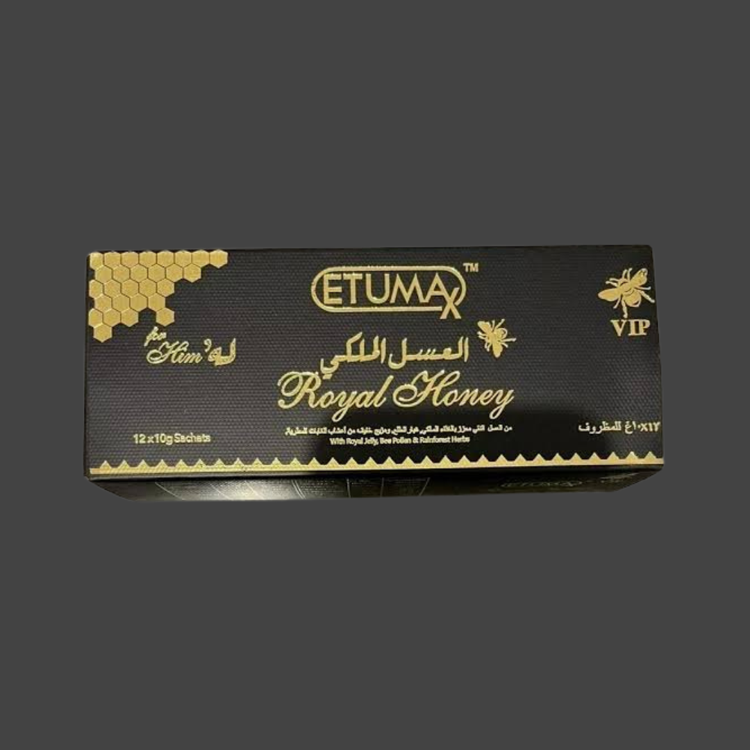 ETUMAX - Royal Honey ( Box of 12 Sachets 10 Gram Each) image 1 of 2